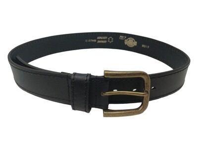 Paris Belts | Casual Leather Belt | Black, Size: 32