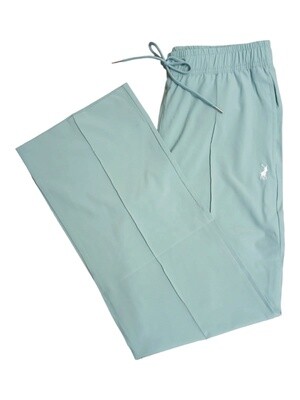 Polo | WMN Amara Track Pant | Wide Leg | Blue
