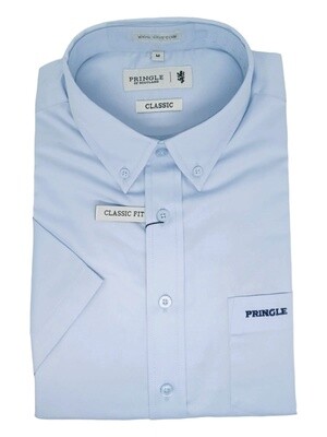 Pringle | Ethan | Short Sleeve Shirt | Light Blue