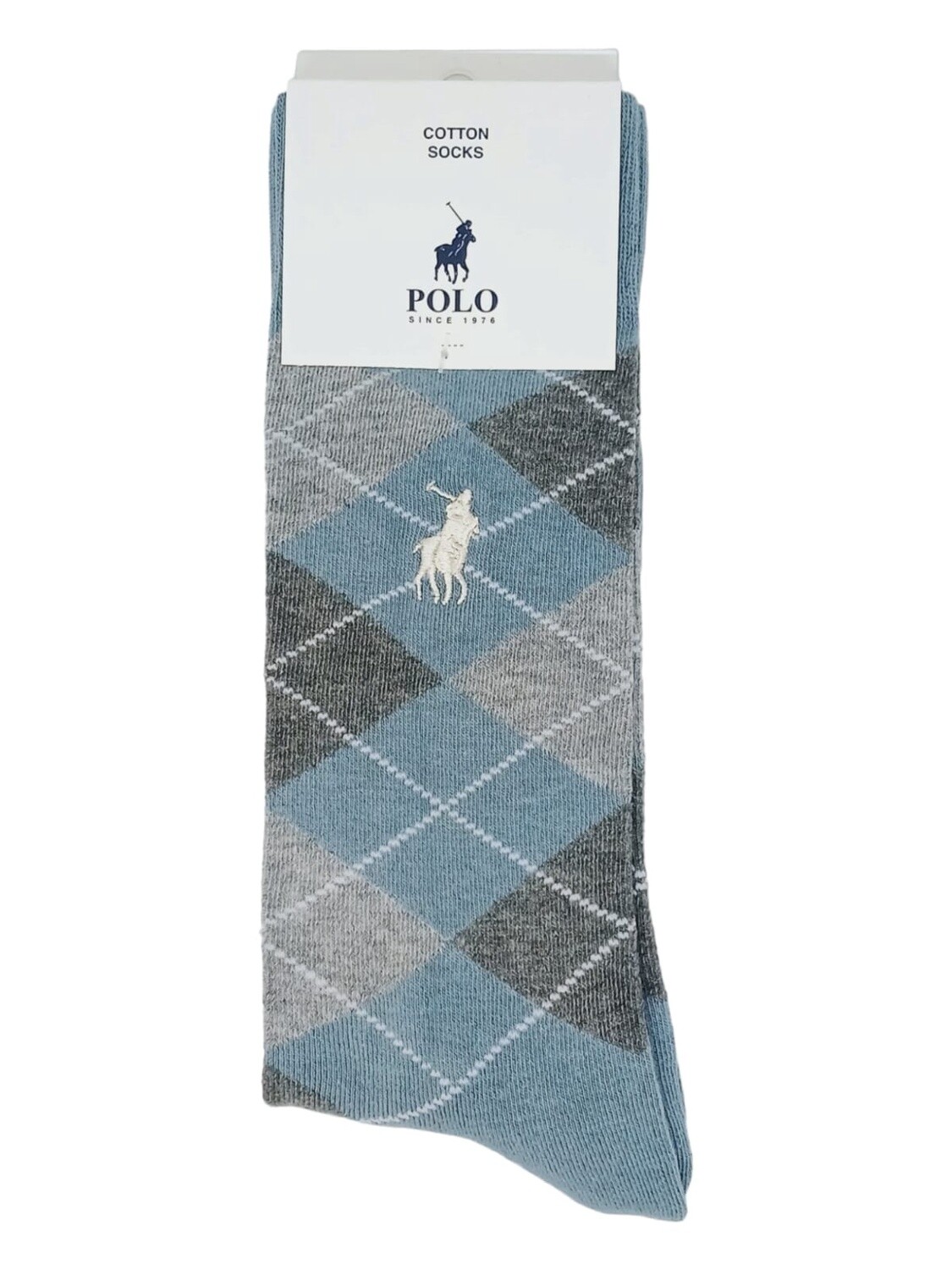 Polo | Argyle Socks | Grey | 7-10