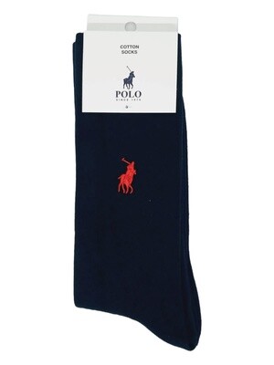 Polo | Cotton Plain Socks | Navy | 7-10