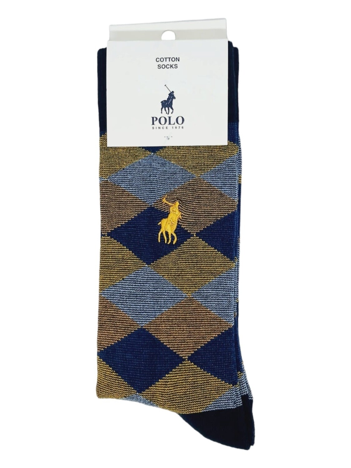 Polo | Argyle Socks | Yellow | 7-10