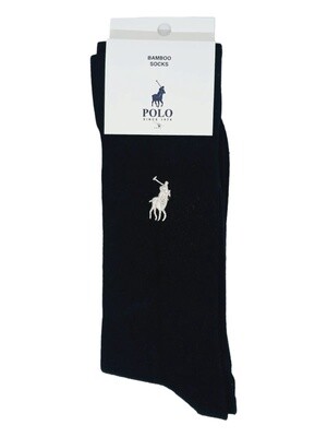 Polo | Bamboo Socks | Black | 7-10