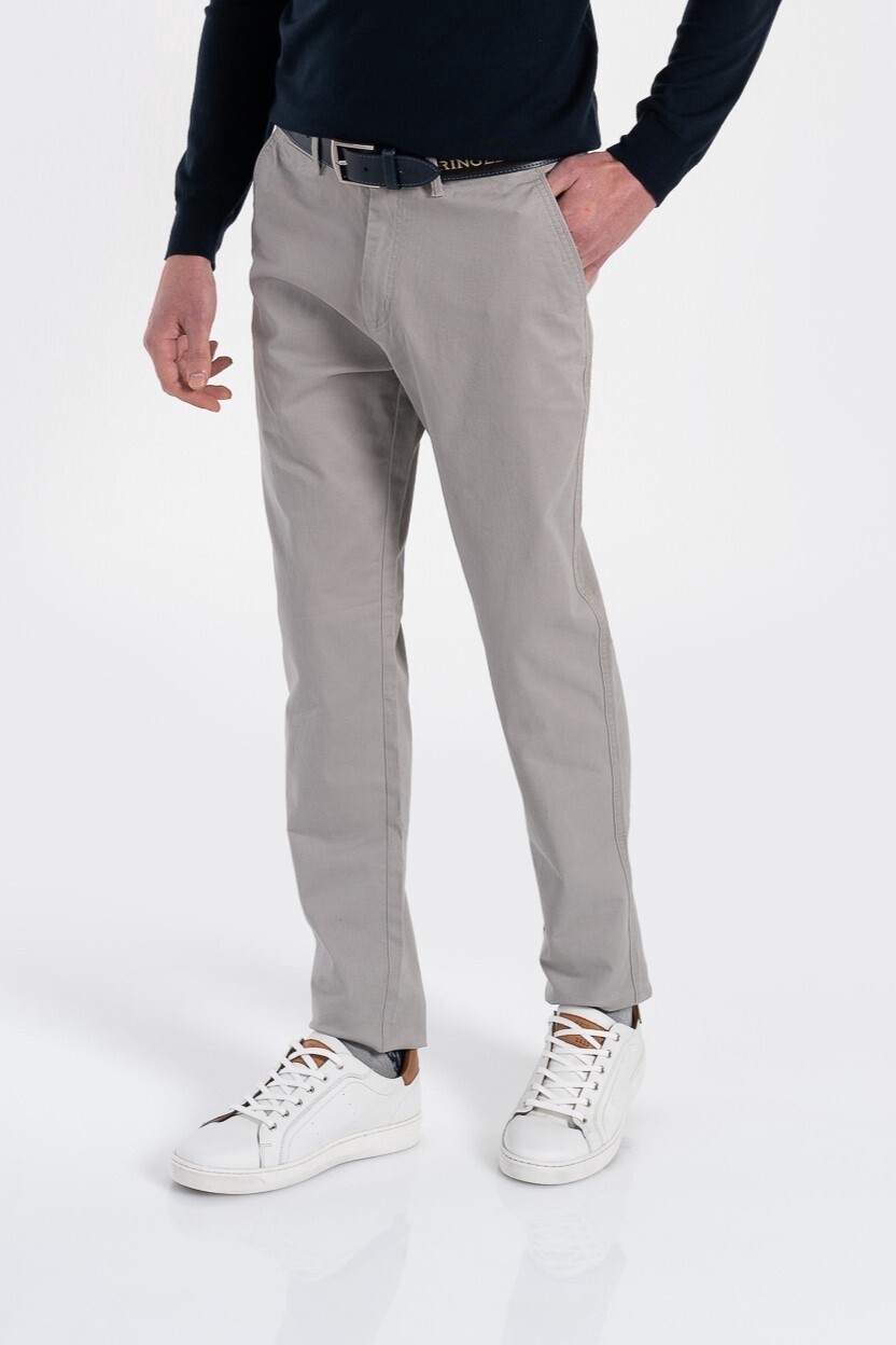 Pringle | Jorge Tailored Fit Chino | Grey, Size: 30