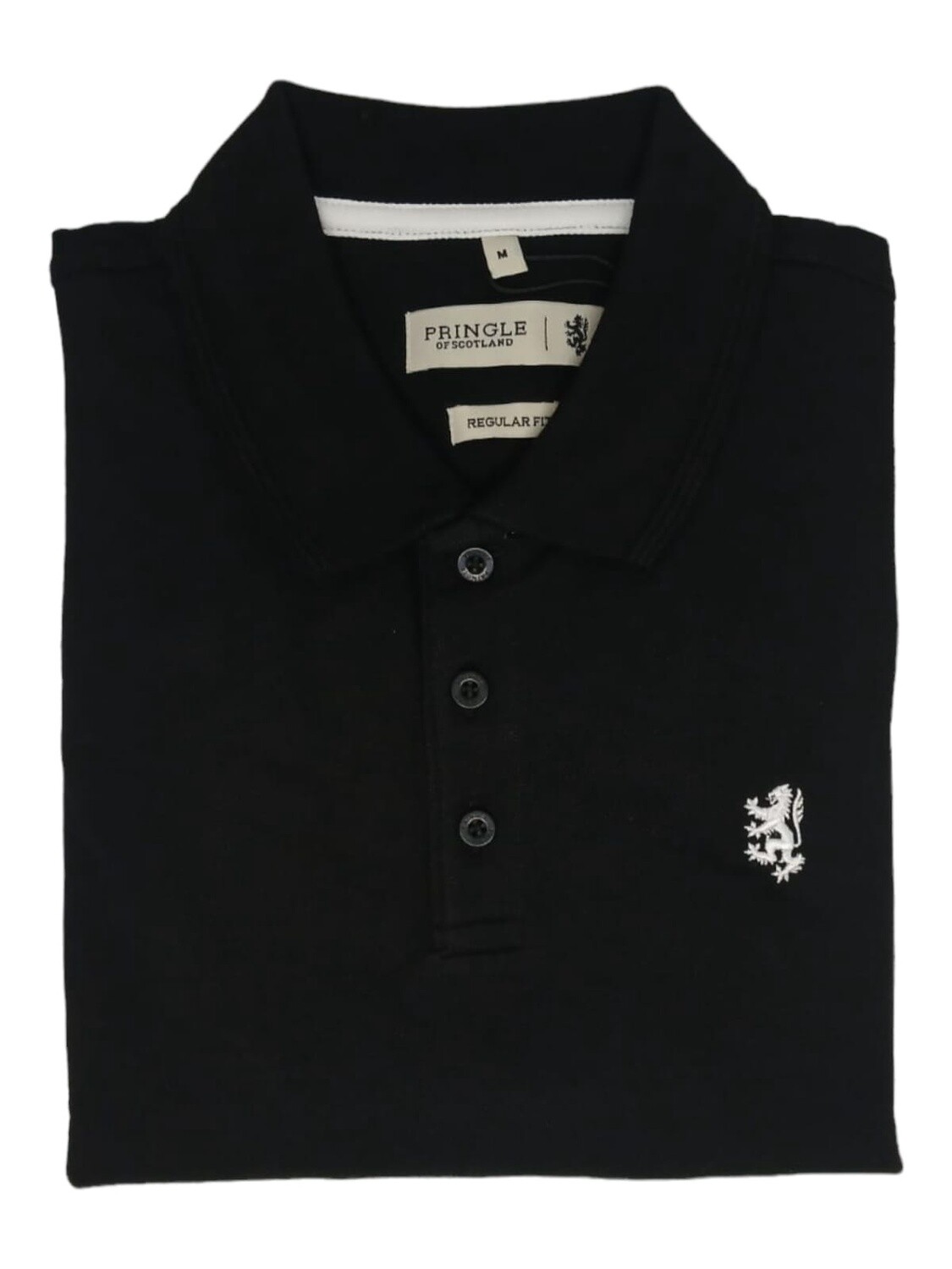 Pringle | Austyn Pique Golfer | Black, Size: S