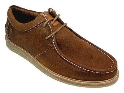 Hush Puppies | Landon Lace up | Tobacco