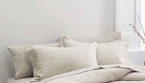 Linen House | Chantel Pillowsham | Moonbeam | 45x70