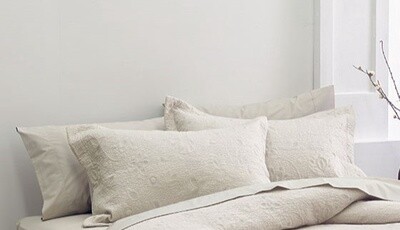 Linen House | Chantel Pillowsham | Moonbeam | 45x70