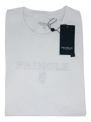 Pringle | Ace Crewneck T-shirt | White