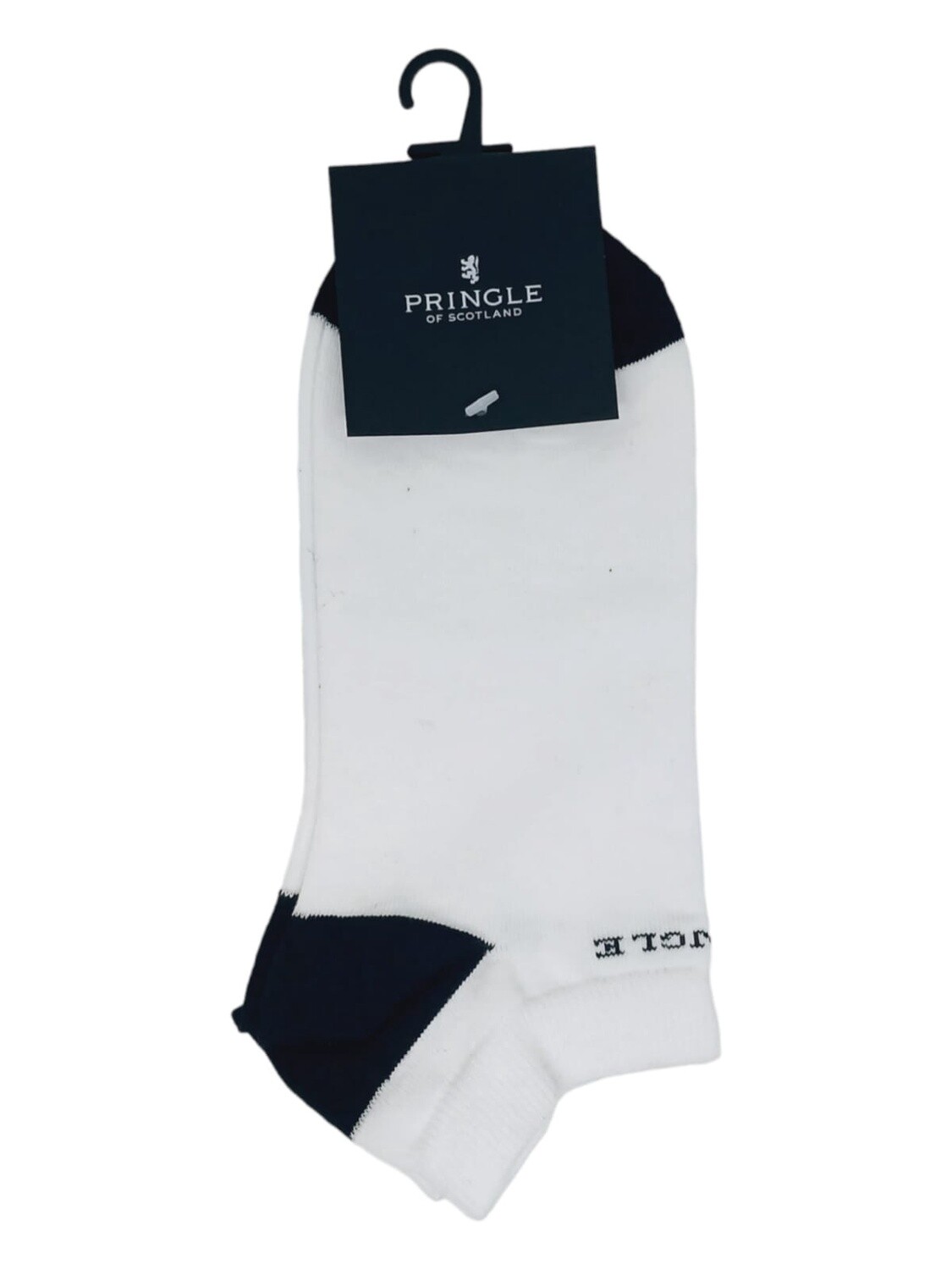 Pringle | Plain Short Socks | White, Size: S-M