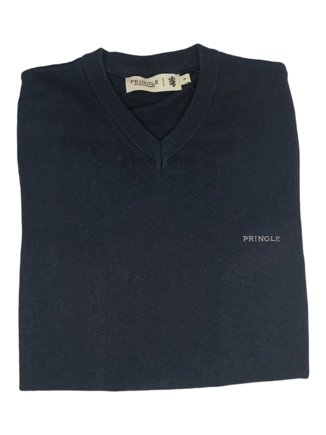 Pringle | Ryan Sleeveless V-Neck | Knitwear | Navy, Size: S
