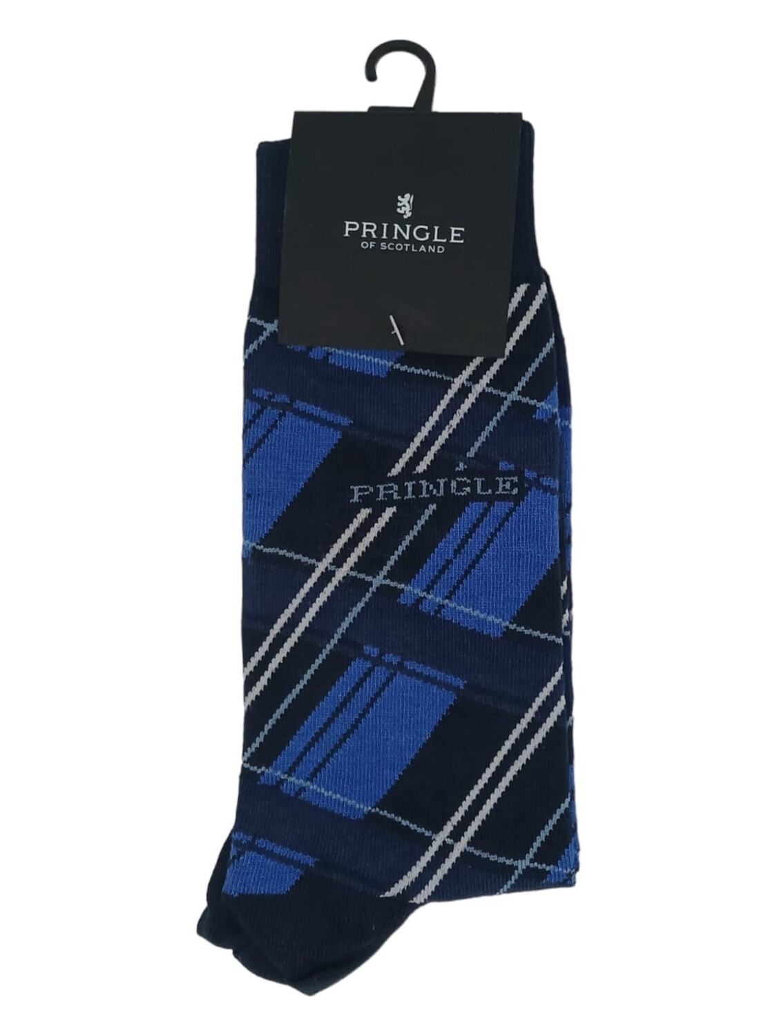 Pringle | Eastmund Check Socks | Navy, Size: S-M