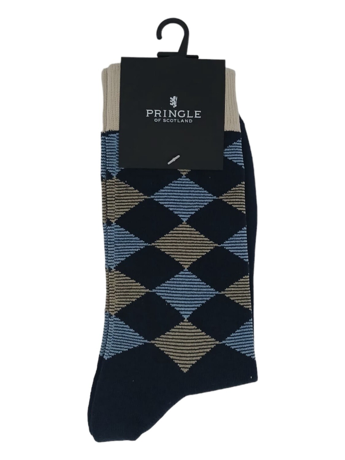 Pringle | Ronald Diamond Socks | Navy, Size: S-M