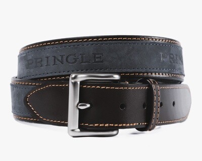 Pringle | Selbourne Leather Belt | Black