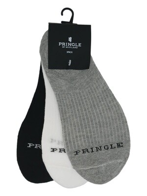 Pringle | Damani Secrete Socks | 3Pack Multi