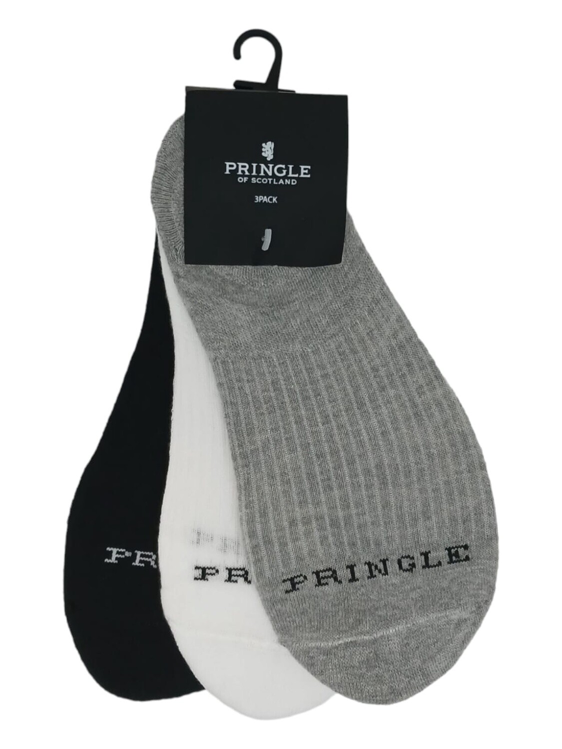 Pringle | Damani Secrete Socks | 3Pack Multi, Size: S-M