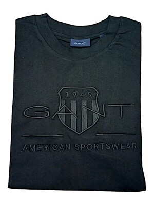 Gant | Tonal Archieve Shield T-shirt | Black