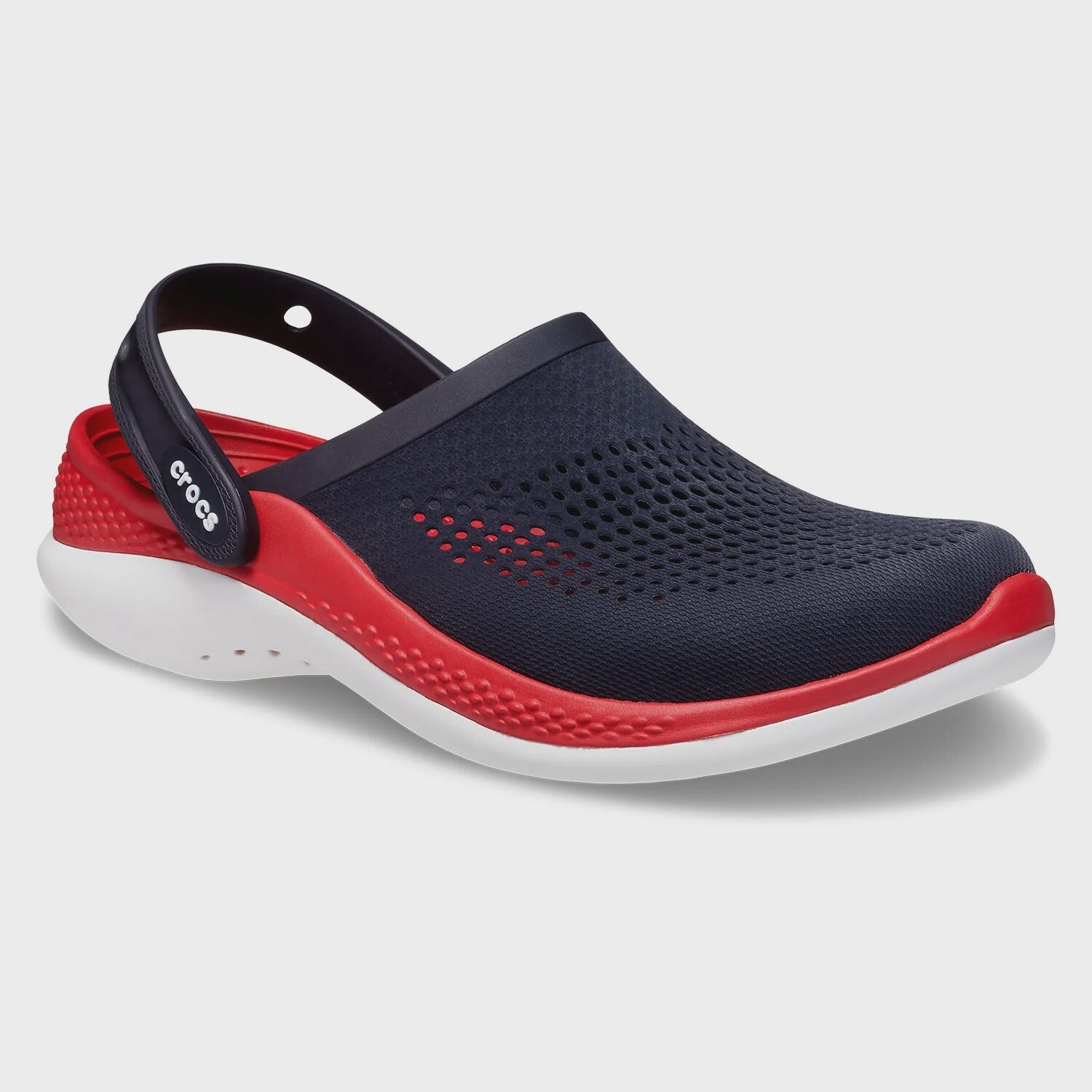 Crocs | LiteRide 360 Clogs | Navy &amp; Pepper, Size (UK): Mens 3 / Ladies 4