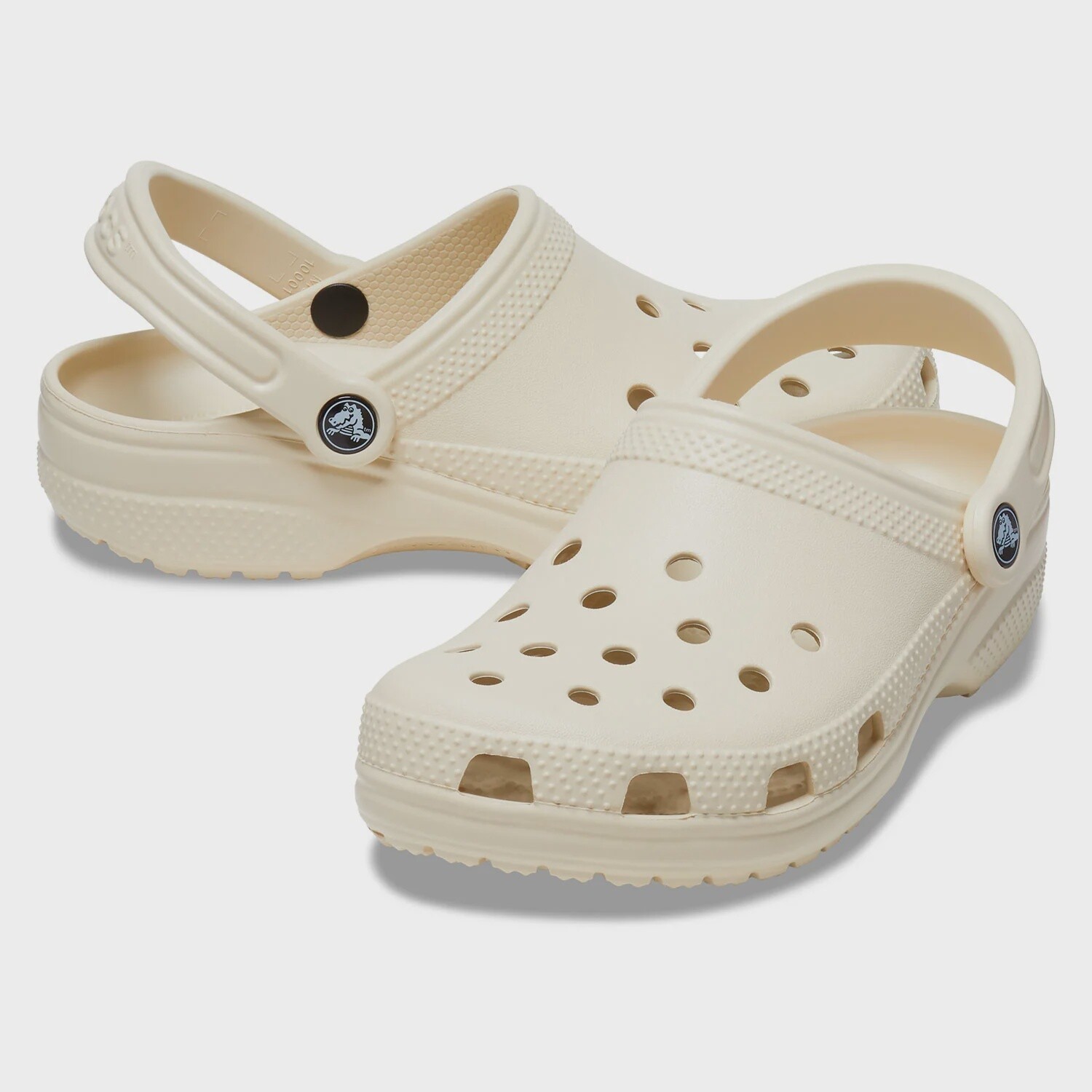 Crocs I Classic Clogs | Bone, Size (UK): Mens 3 / Ladies 4