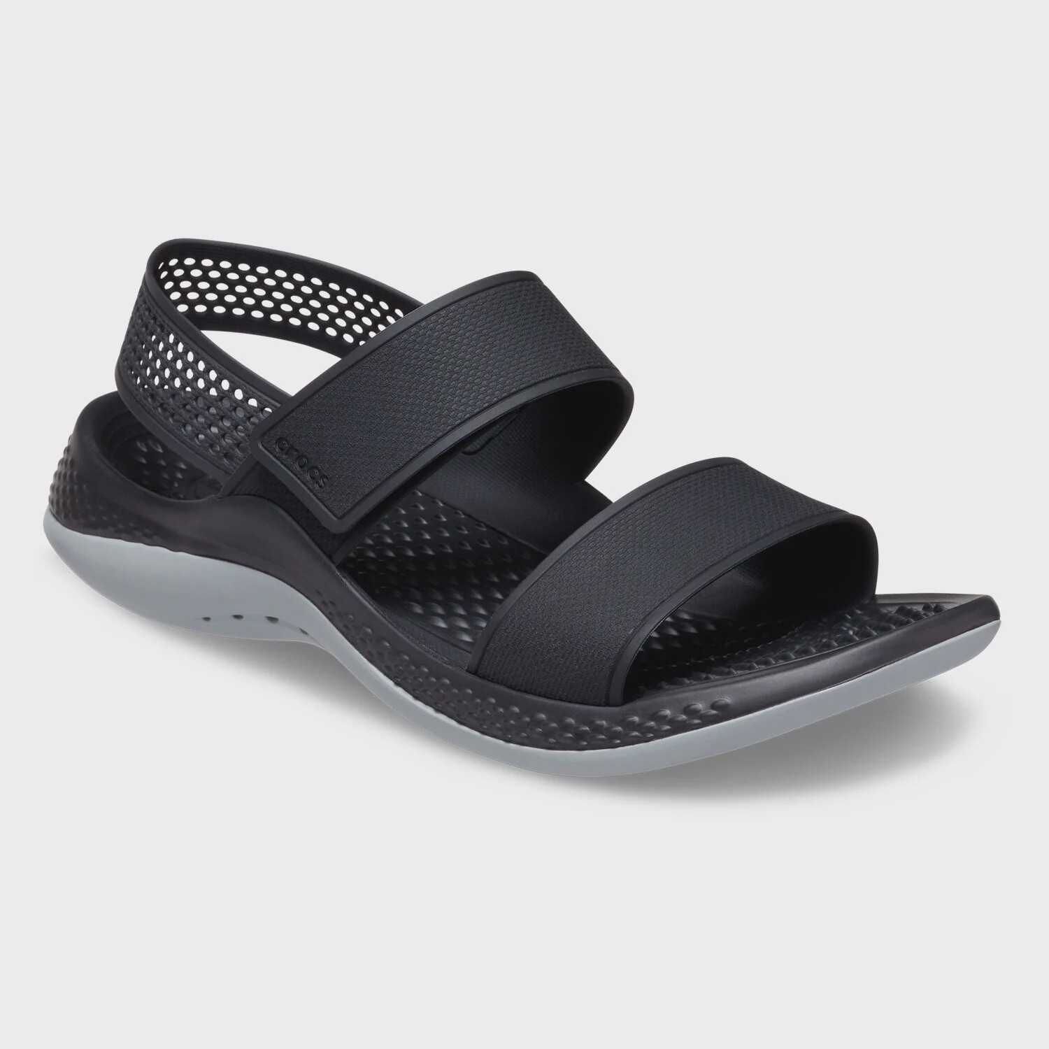 Crocs | LiteRide 360 Sandle | Black &amp; Grey, Size (UK): 3