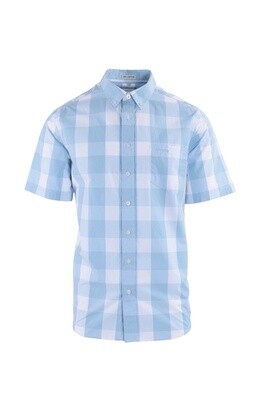 Pringle | Classic Short Sleeve Shirt | Morris | Blue Check