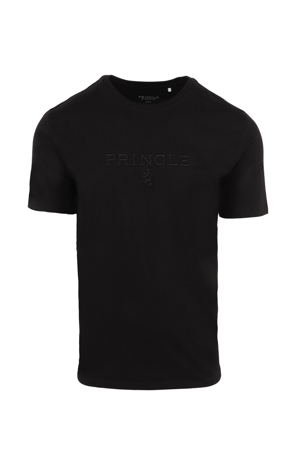 Pringle | Ace Crewneck T-shirt | Black, Size: S