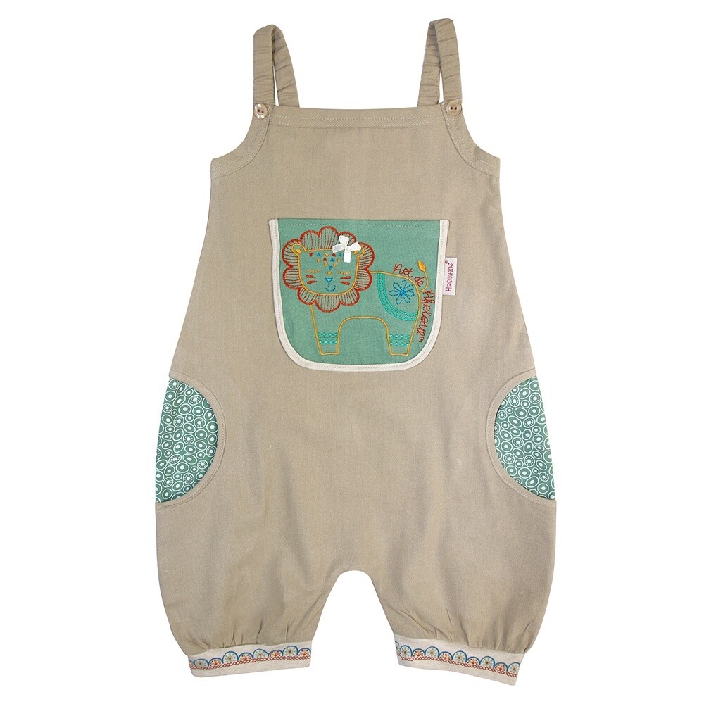 Hoolies | Simba Mkali Romper | Beige, Size: 5-6 years