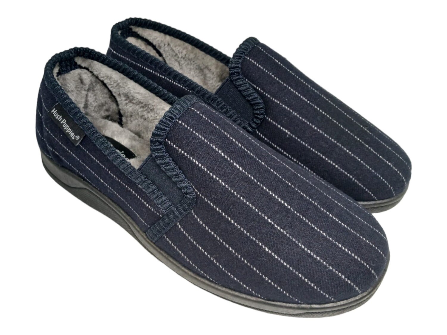Hush Puppies | Paul Slippers | Navy, Size: 6