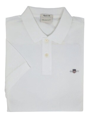 Gant | Regular Shield Pique Golfer | White