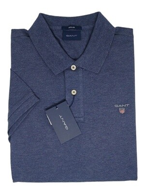 Gant | Original Pique Rugger Golfer | Denim