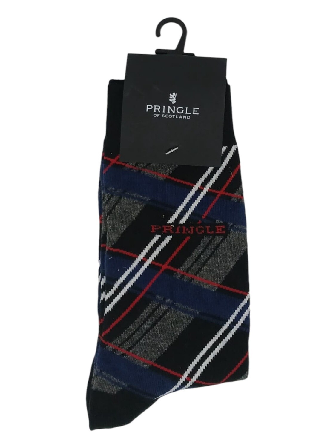 Pringle | Eastmund Check Socks | Black, Size: S-M