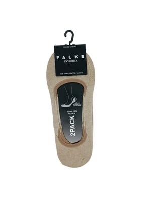 Falke | 2 Pack Invisible socks | Beige, Size: 4-6