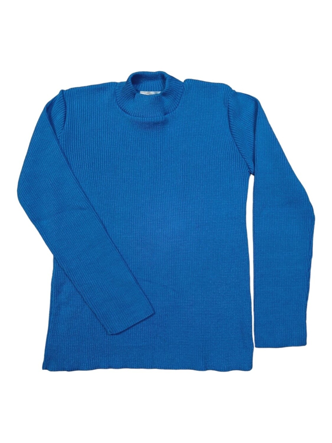 Romy | Sienna Knit Rib Jersey | Blue, Size: S