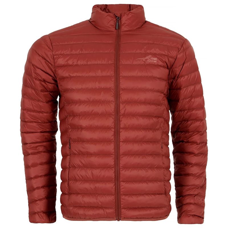 First Ascent | Men&#39;s Touch Down Jacket | Rusty Stone, Size: S