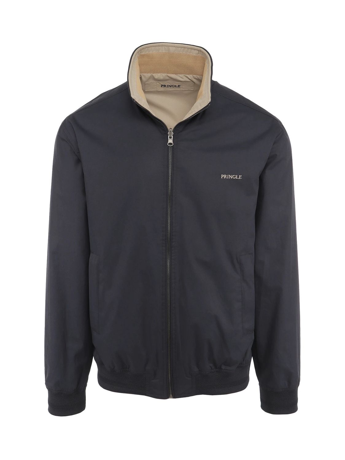 Pringle | Larry Reversible Harrington Jacket | Navy, Size: 2XL