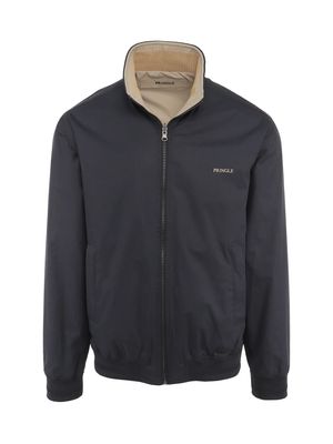 Pringle | Larry Reversible Harrington Jacket | Navy