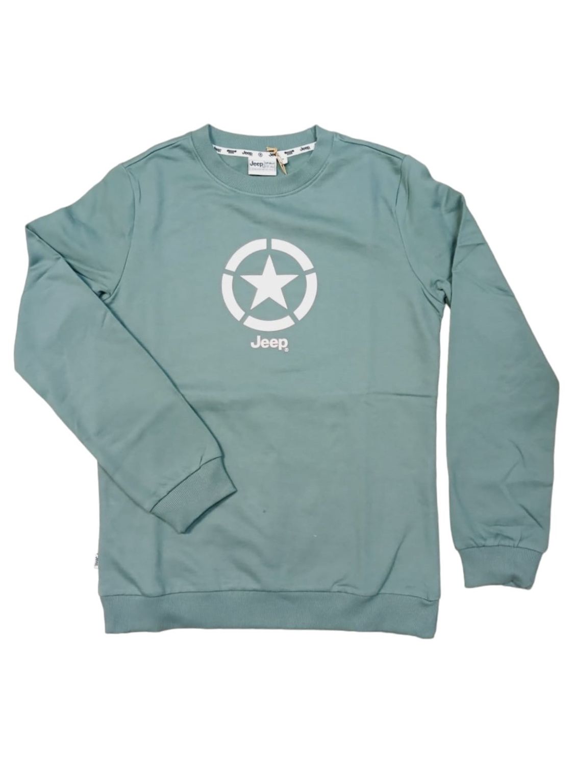 Jeep | Icon Crewneck Sweater | Green, Size: S