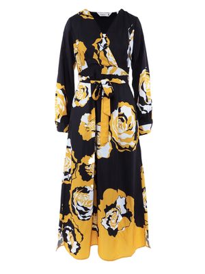 Pringle | Nala Printed Maxi Dress | Yellow