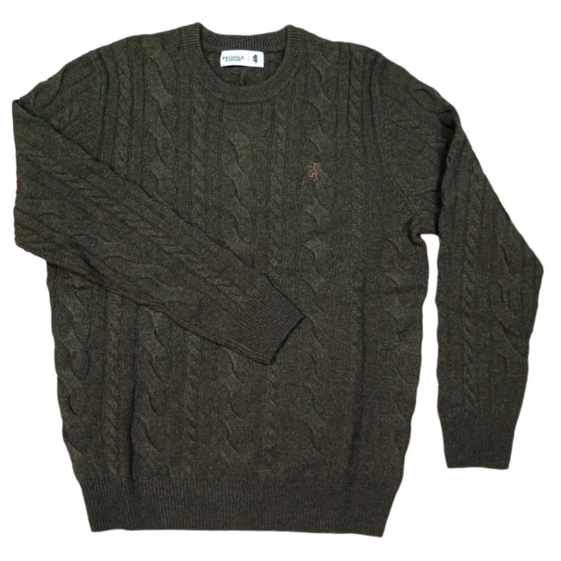 Pringle | Corry Cable Knitwear Sweater | Fatigue, Size: S