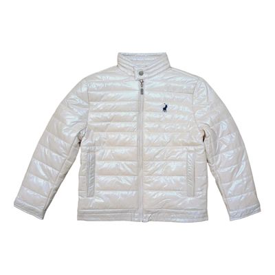 Polo | Girls Jamie Puffer Jacket | Stone