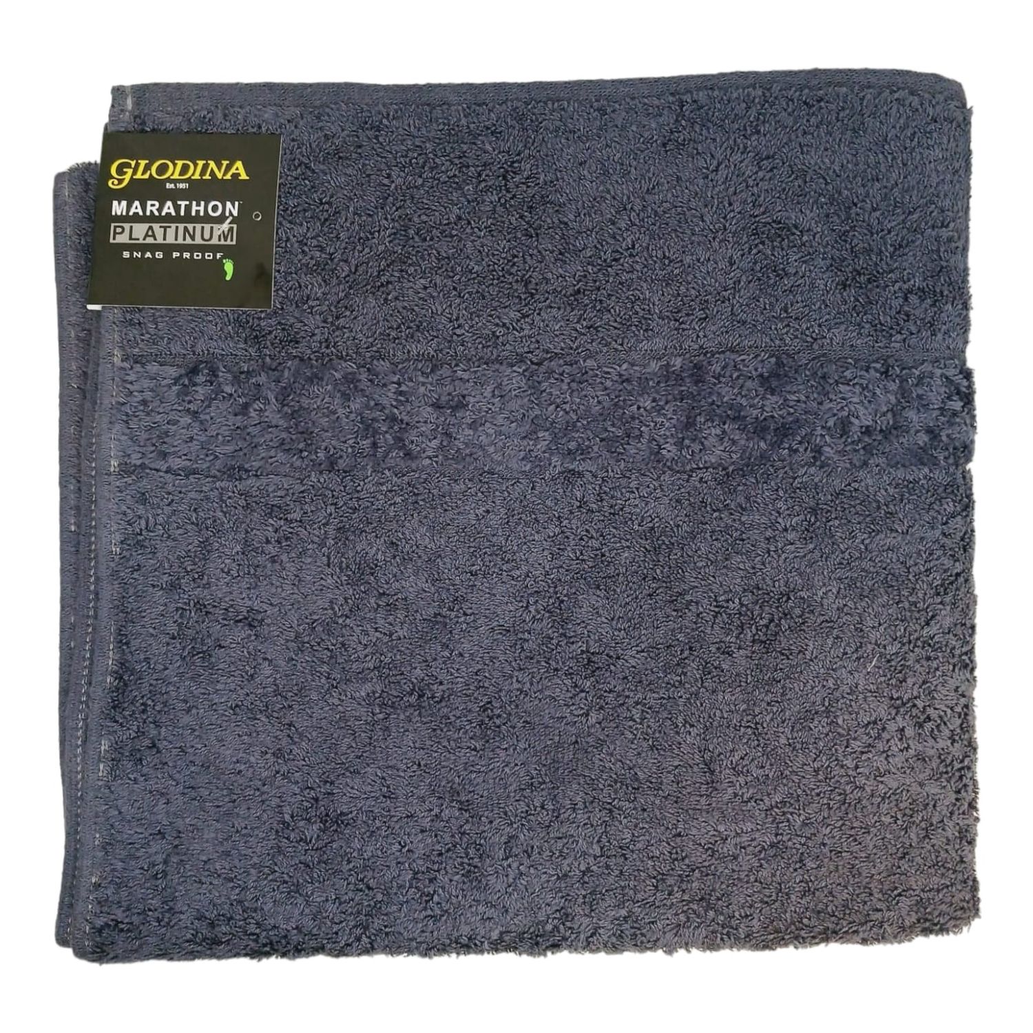 Glodina | Marathon Platinum Bath towel | 610gsm/550gm2 | Charcoal | 70x135