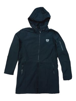 Jeep | WMN Longer Length Funnel Neck Soft Shell Jacket | Black, Size: XS