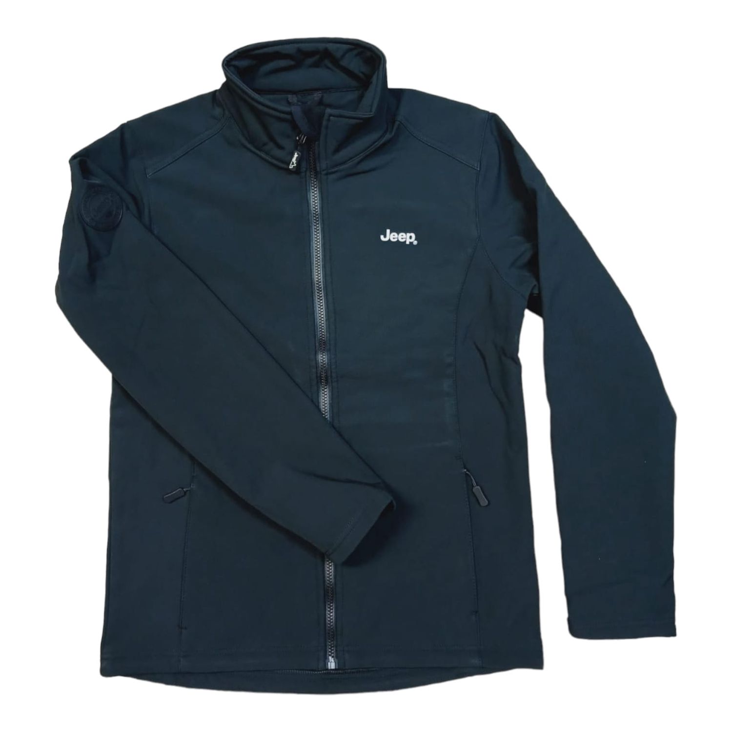 Jeep | WMN Funnel Neck Soft Shell Jacket | Black, Size: XS