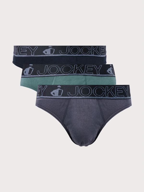 Jockey | Plain Brief | 3 pack | Multi Colour