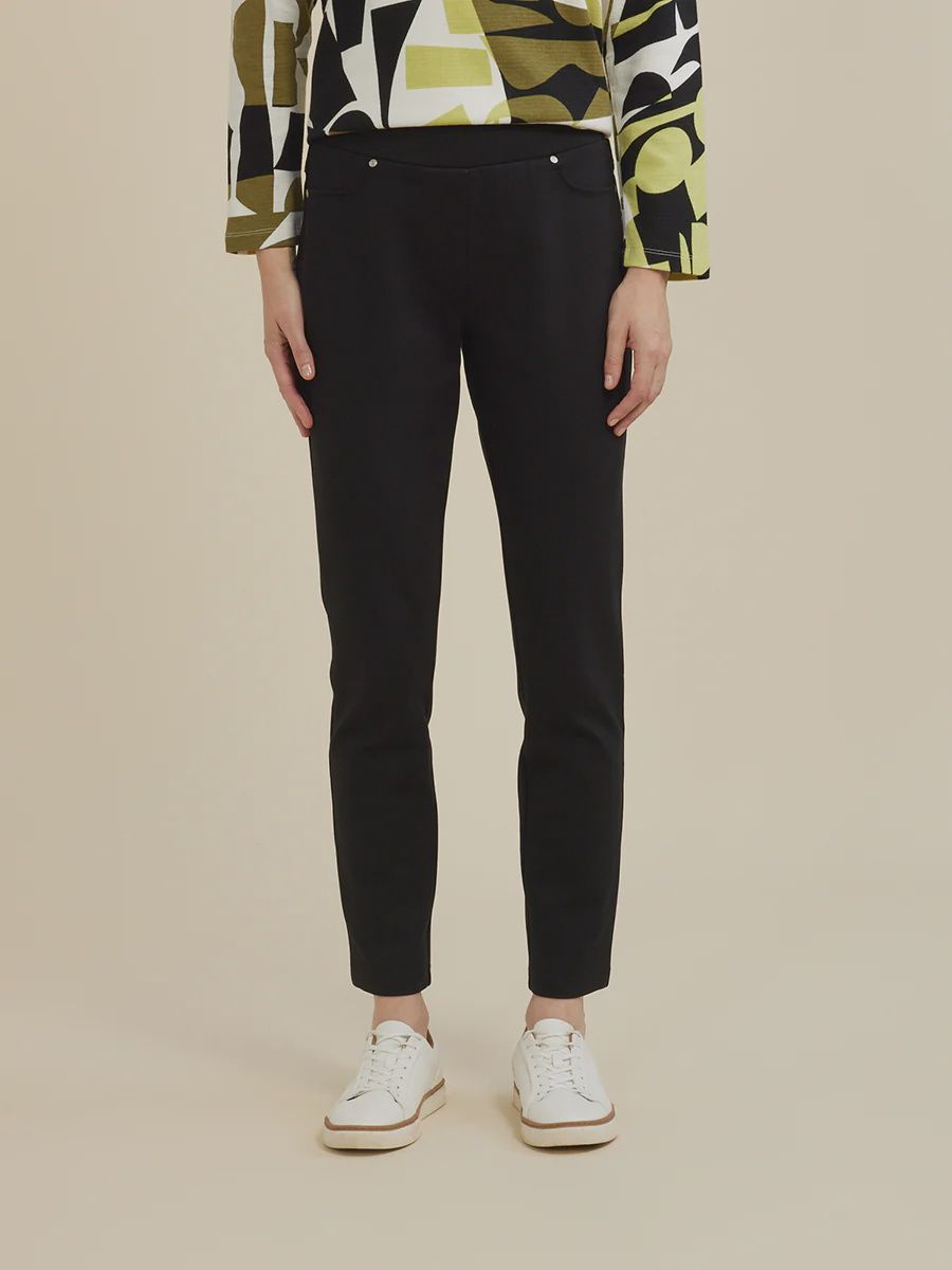 Yarra Trail | Pull On Super Stretch Pants | Black, Size: S