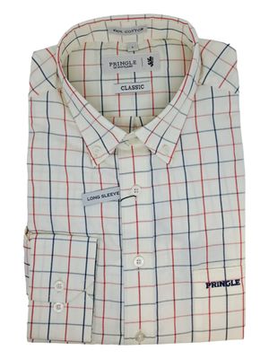 Pringle | Classic Long Sleeve Shirt | Andries | Yellow