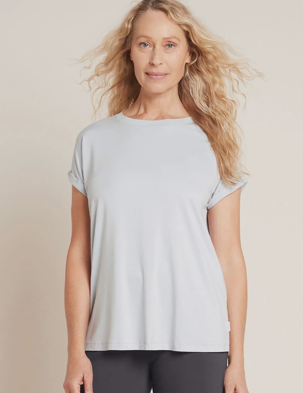 Boody | Downtime Lounge Top | Dove, Size: S