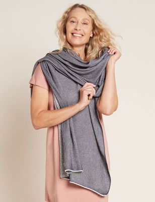 Boody | Cosy Knit Wrap | Storm