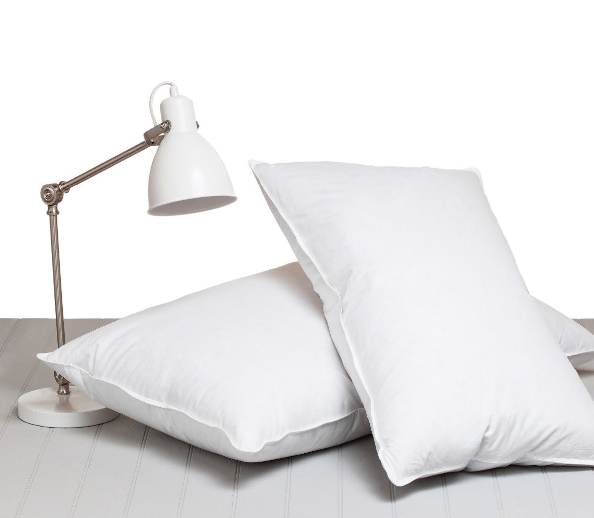 Lifson Linen | Royal Comfort Hungarian Goose 60% 3-Chamber Pillow, Size: Standard - 45x70