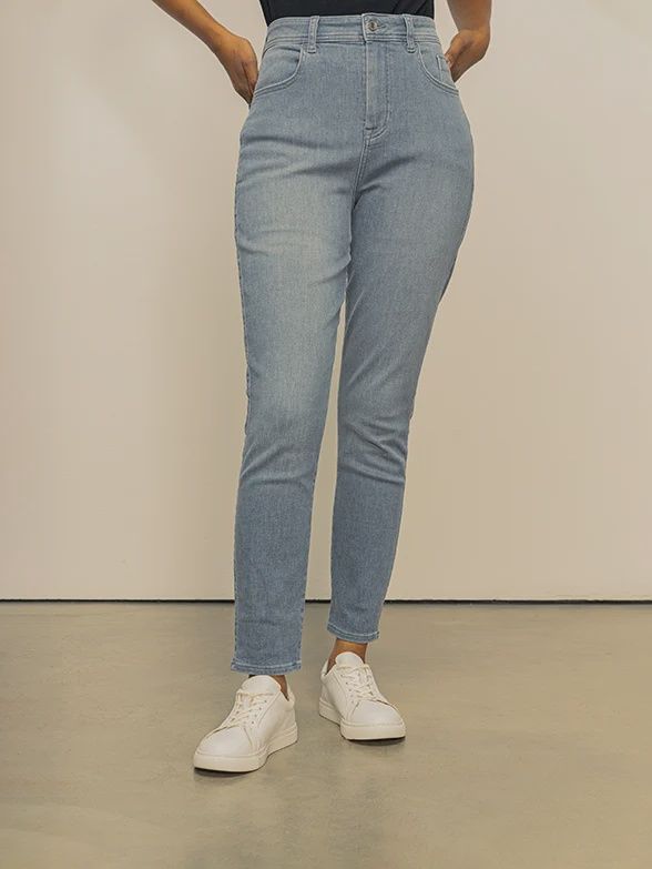 Polo | WMN Cally Highwaist Skinny Jean | Grey Wash, Size: 30